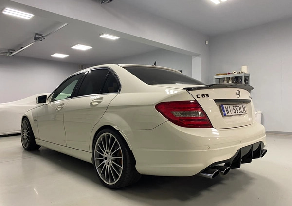 Mercedes-Benz Klasa C cena 163000 przebieg: 80553, rok produkcji 2009 z Sanok małe 562